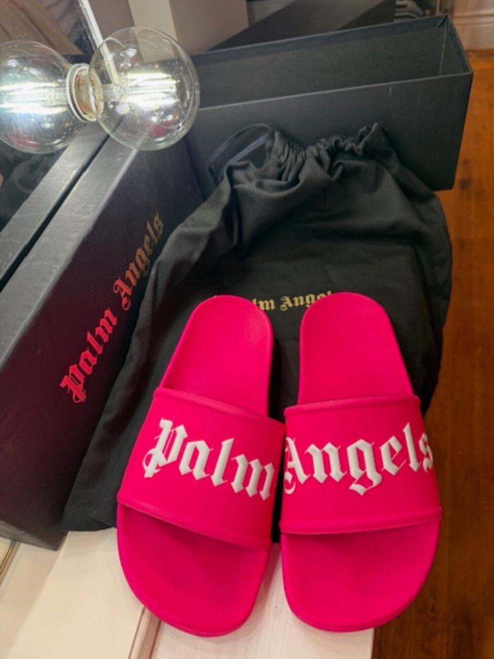 Palm Angels Slides-Size 8